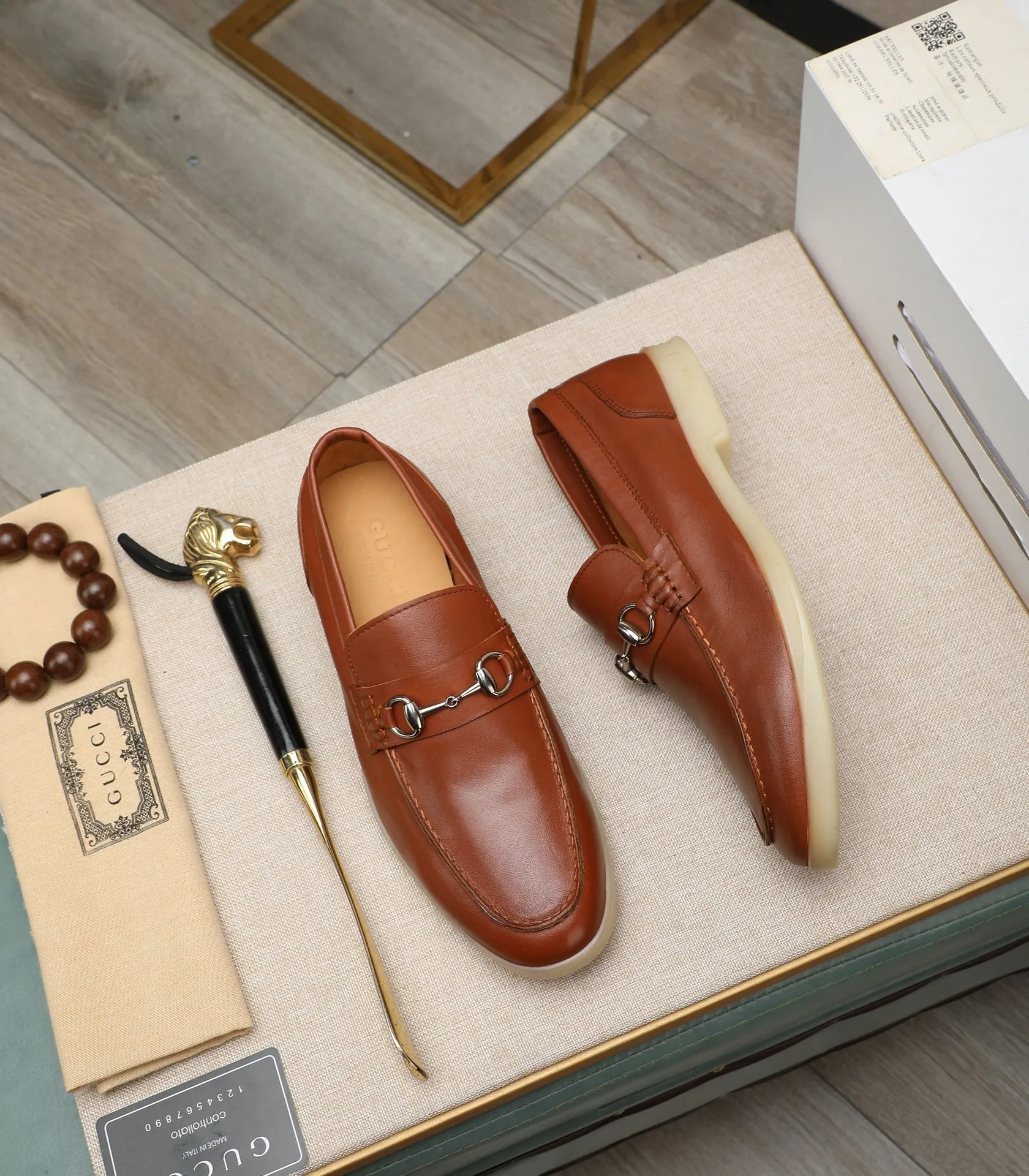Men's shoes 💰520 📛📛Original (water-dyed cow lining) GUCCI official website formal shoes🌀 Italian 🇮🇹Imported cowhide➕Top imported water-dyed cowhide lining💋Finely handmade Original bottom, the real thing looks better when photographed in person Standard size 38-44